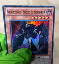 Yugioh Blackwing - Sirocco the Dawn AC11-DE013 German Advent Calendar LP - Image 2