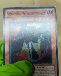 Yugioh Blackwing - Sirocco the Dawn AC11-DE013 German Advent Calendar LP - Image 3