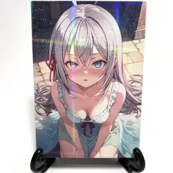 Alisa Mikhailovna Kujou Sexy Anime Waifu Girl Doujin Lewd Goddess Story Art Card - Image 1