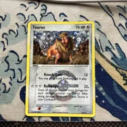 Tauros 16/112 - Reverse Holo Rare - EX Fire Red & Leaf Green Pokemon Card - Image 1