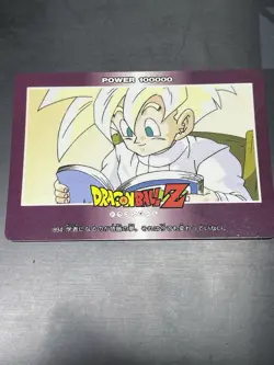 Dragon Ball Z Amada Super Power System #432 Son Gohan Vintage Japanese Card - Image 1