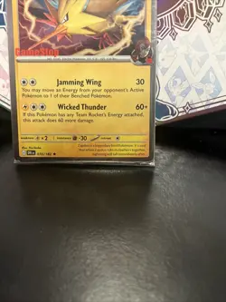 Pokemon TCG Team Rockets Zapdos Promo Card 2-Pack Sealed, 070/182, NM Condition - Image 3
