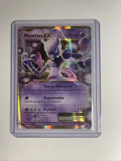 Pokemon Card MewtwoEX ! 53 Out Of 108 ! Good Condition Card ! - Image 3