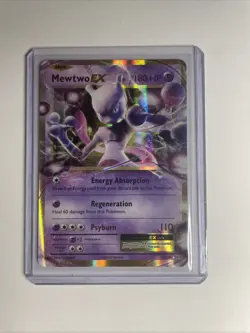 Pokemon Card MewtwoEX ! 53 Out Of 108 ! Good Condition Card ! - Image 4