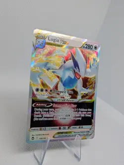 Lugia VSTAR 139/195 Swsh12: Sword & Shield - Silver Tempest Holo Pokemon Card LP - Image 2
