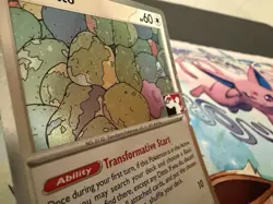 Pokemon TCG League Stamped Ditto 132/165 Prize Pack Series 6 Holo card - Image 3