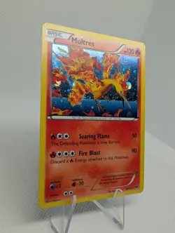 Moltres - 14/99 - Pokemon Next Destinies Black & White Cosmos Holo Rare Card LP - Image 2