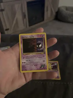 Sabrina's Gastly Gym Challenge Unlimited Common Card 96/132 NM Vintage WOTC - Image 1