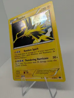 Zapdos Next Destinies Holo Rare 41/99 - Pokemon Tcg Card - HP - Image 2