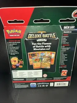 Pokemon Ninetales EX Deluxe Battle Deck Trading Card Game - Image 2