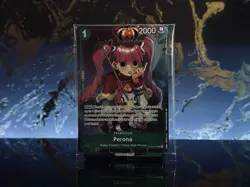Perona OP09-034 (R) Illustration Volume 4 - PROMO CARD ONE PIECE SEALED SHIP NOW - Image 1