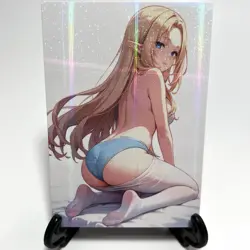 The Eminence in Shadow Alpha Sexy Anime Waifu Girl Lewd Goddess Story Art Card - Image 1