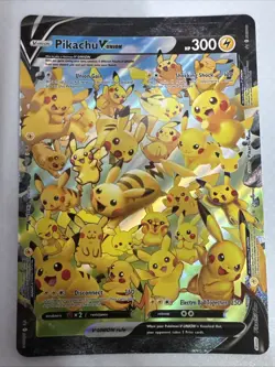 Pokemon Pikachu V-UNION Jumbo Card Holo - Image 1