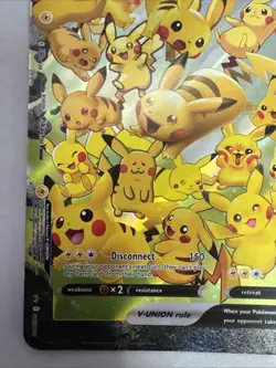 Pokemon Pikachu V-UNION Jumbo Card Holo - Image 3