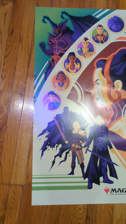 War of the Spark - Planeswalker Left Poster - WPN Store Exclusive - MTG - 2019 - Image 2