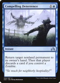 Foil Compelling Deterrence - Shadows over Innistrad | MTG Card - Image 1