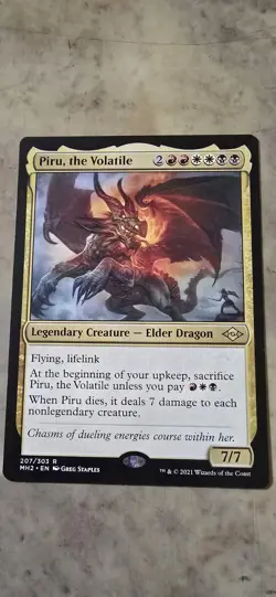 Piru, the Volatile Modern Horizons 2 MH2 MTG Card Regular - Image 1