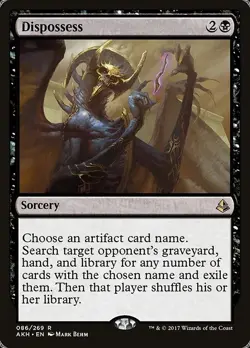 Foil Dispossess - Amonkhet | MTG Card - Image 1