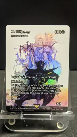 2025 MTG Final Fantasy Cecil Harvey Through the Ages Showcase Rare FOIL 0018 - Image 1