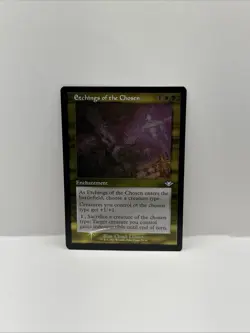 MTG Magic: The Gathering FOIL Etched Etchings of the Chosen MH1 Modern NM/M - Image 1