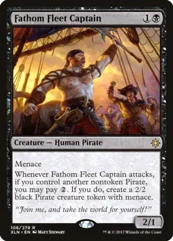 Foil Fathom Fleet Captain - Ixalan | MTG Card - Image 1