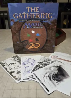 MTG The Gathering Reuniting Pioneering Artists of Magic M Sketch 2013 Hardcover - Image 1