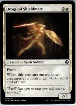 Drogskol Shieldmate - 20 - Innistrad Remastered - Magic MTG - LP - B3G1 - Image 1