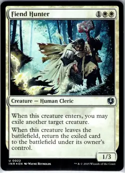 Fiend Hunter - 22 - Innistrad Remastered - Magic MTG - LP - B3G1 - Image 1