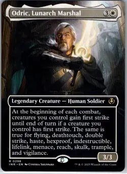 Odric, Lunarch Marshal (Borderless) - 298 - Innistrad Remastered - Magic MTG - L - Image 1