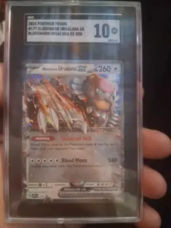 sgc graded pokemon promo #177Bloodmoon ursaluna ex - Image 1