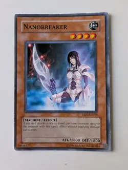 Yu-Gi-Oh TCG Nanobreaker EEN-EN018 Unlimited Regular Common Card Played LP - Image 1