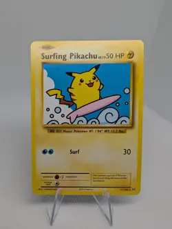 Surfing Pikachu - 111/108 - XY Evolutions Secret Rare Pokemon TCG 2016 LP - Image 1