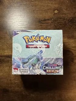 Pokemon Chilling Reign Booster Box Sealed Sword And Shield Factory Sealed New - Image 1