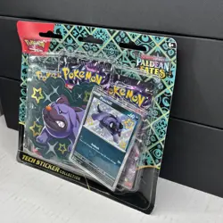 Pokemon TCG Scarlet & Violet Paldean Fates Tech Sticker Collection Maschiff NEW! - Image 4