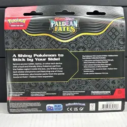 Pokemon TCG Scarlet & Violet Paldean Fates Tech Sticker Collection Maschiff NEW! - Image 5