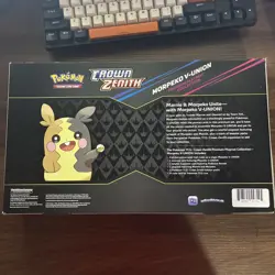 Pokemon Crown Zenith Morpeko V-Union Premium Playmat Collection Box - SEALED - Image 2
