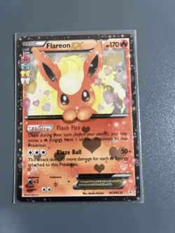 Pokemon Flareon EX RC6-32 Generations: Radiant Collection Holo - NEAR MINT - Image 1