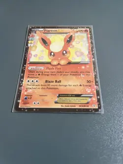 Pokemon Flareon EX RC6-32 Generations: Radiant Collection Holo - NEAR MINT - Image 3