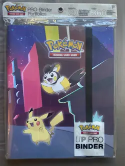 Pikachu Emolga Pawmi Ultra Pro Binder 360 Cards Ultra Pro Pokemon Sealed - Image 1