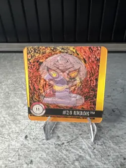 1999 Artbox Pokemon Action Flipz - Premier Edition #11 Ekans/ Arbok - Image 1