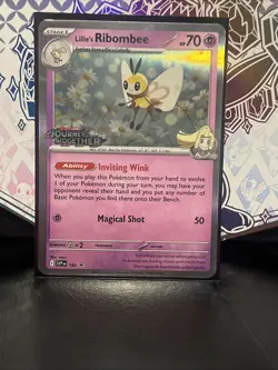 Lillie's Ribombee SVP 183 PRERELEASE PROMO SEALED Journey Together Pokemon TCG - Image 1