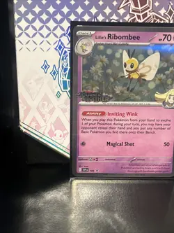 Lillie's Ribombee SVP 183 PRERELEASE PROMO SEALED Journey Together Pokemon TCG - Image 4