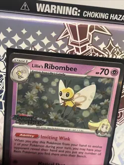 Lillie's Ribombee SVP 183 PRERELEASE PROMO SEALED Journey Together Pokemon TCG - Image 5