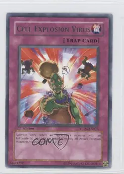 Cell Explosion Virus (R) 1st Ed. YuGiOh Gladiator's Assault #GLAS-EN076 2007 - Image 1