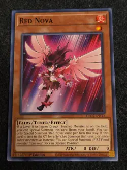 RED NOVA • Common • DLCS-EN113 • YUGIOH! Card - Image 1