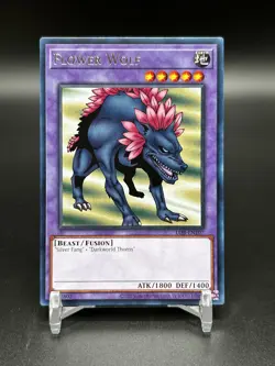 Yugioh! Flower Wolf - LOB-107 - Rare - Unlimited Edition - NM - Image 1