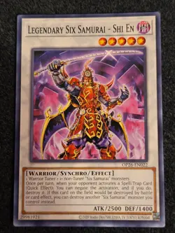 Yugioh Legendary Six Samurai - Shi En Common OP26-EN022 Near Mint - Image 1