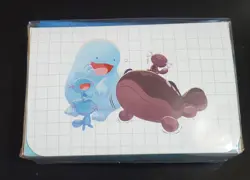Pokemon Center Japan - Quagsire & Clodsire Double Deck Case & Card Sleeve 64 - Image 1