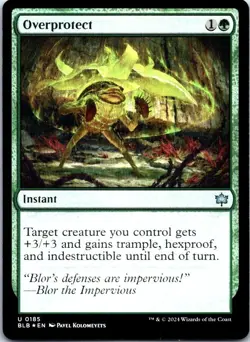 MTG Overprotect #185 | Bloomburrow | NM Magic Card | Fast Shipping - Image 1
