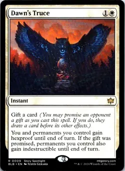MTG Dawn's Truce | Bloomburrow | NM Magic Card | Fast, Secure Shipping - Image 1